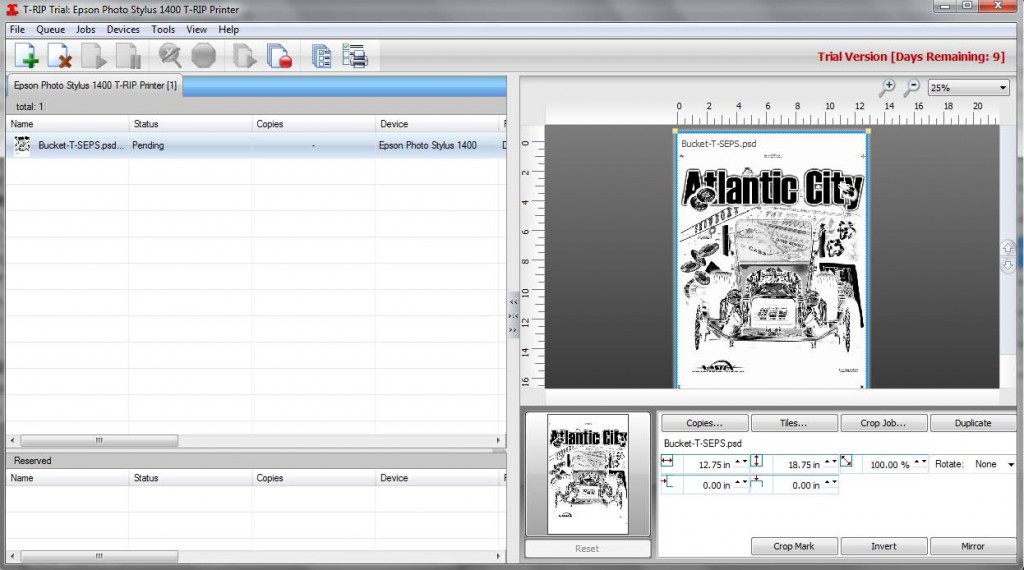 T-RIP-MainScreen