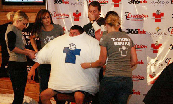 Congrats to Tom Rauen for Wearing 247 Shirts!